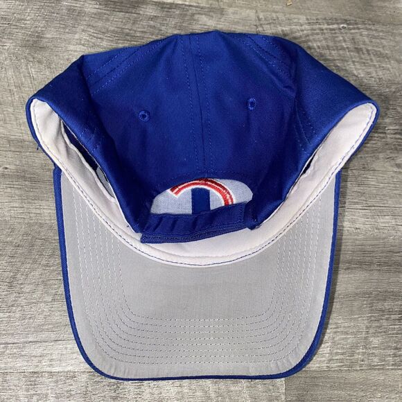 Chicago Cubs Team MLB OC Sports Hat Cap Royal Blue Red C Team Logo Adjustable - Picture 11 of 11